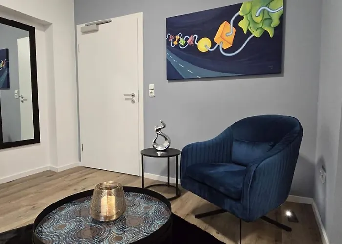 شقة Wohnen Am Schlosspark - Mastersuite باد سالزفلن